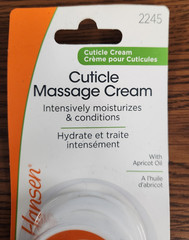 2 PCS NIP SALLY HANSEN #2245 CUTICLE MASSAGE CREAM W/APRICOT OIL 0.4oz EA