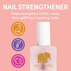 ella+mila Nail Strengthener and Growth Treatment – 0.45 Fl Oz (Pack of 2)