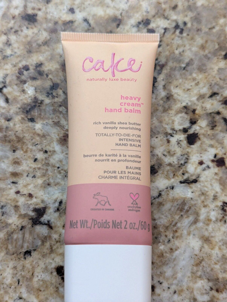 Cake Heavy Cream Hand Balm Rich Vanilla Shea Butter 2 oz
