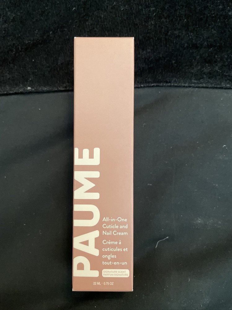 Paume All-in-One Cuticle & Nail Cream Full Size New in Box 22 ML .75 Oz
