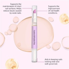 3-In-1Cuticle Oil Pusher Pen, Ceramic Cuticle Oil Cuticle Pusher Nail Oil Pen