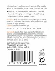 Barielle Cuticle Massage Cream .5 oz. (6-PACK)