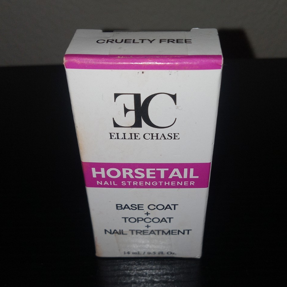 Ellie Chase Horsetail Nail Strengthener Base/Top Coat 0.5 fl oz