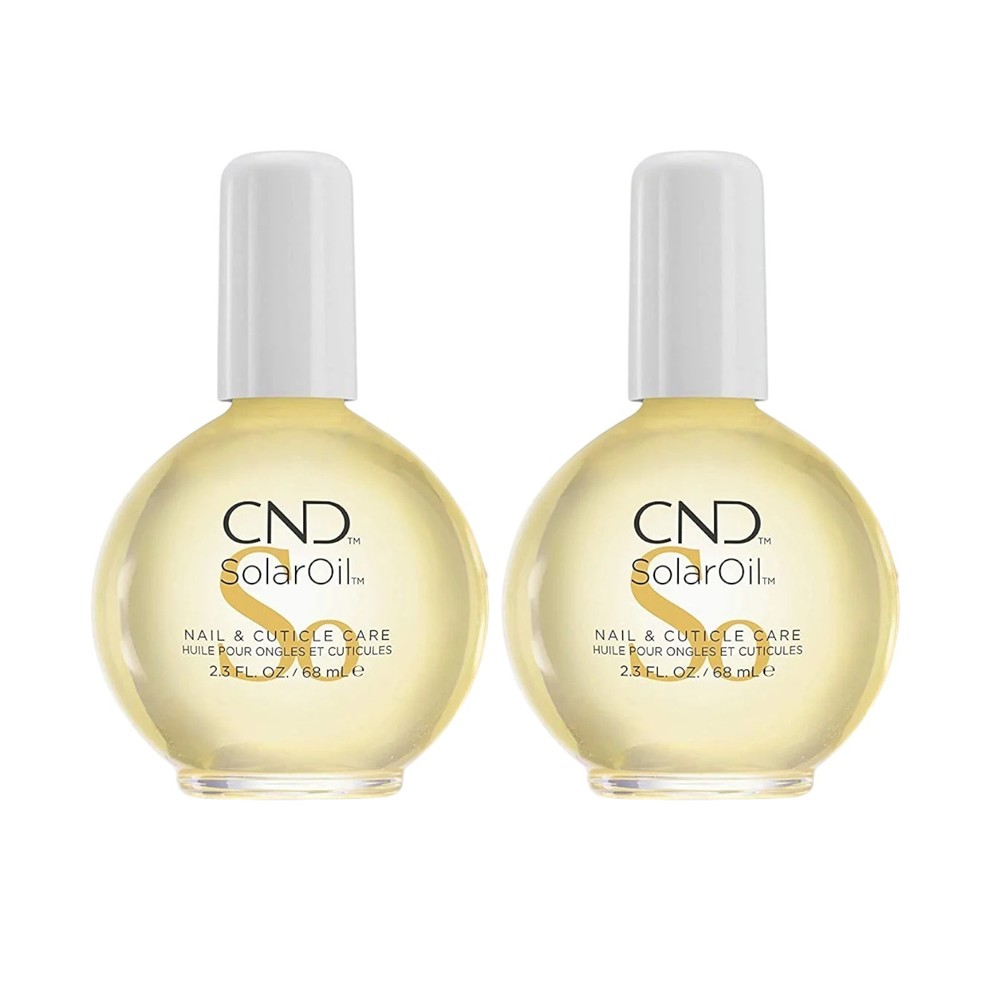 (2 pack) CND Creative Nail Design Cuticle Solar Oil 2.3 fl oz (4.6 fl oz total)