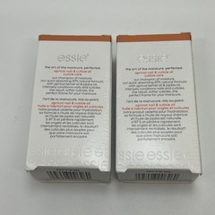 ESSIE APRICOT Nail & CUTICLE OIL 0.46 FL OZ – PACK OF 2