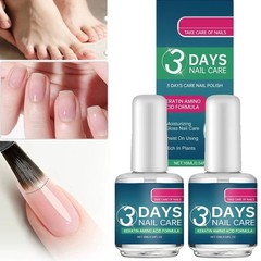 2Pack 3 Days Nail Care Keratin Amino Acid Nail Care for Dry Weak Fragile Nails