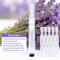 RAQEHO Refillable Cuticle Oil Pen – 1 Empty Nail 0.06 Fl Oz (Pack of 10)