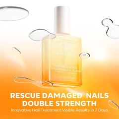 modelones Nail Strengthener and Growth Clear 0.51 Fl Oz (Pack of 1), A1-Clear
