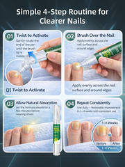 2026 Upgrade Toenail Fungus Treatment【GMP 0.34 Fl Oz (Pack of 3), White