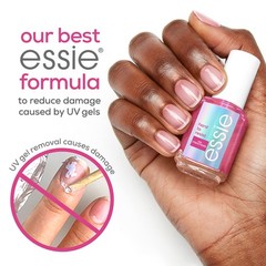 essie Nail Care, 8-Free Vegan, Hard To 0.46 Fl Oz (Pack of 1), GLOW & SHINE