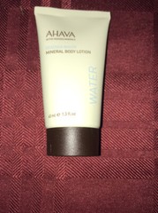 4X AHAVA Deadsea Mineral Hand Cream Sea Kissed & Body Lotion Water 1.3oz Lot