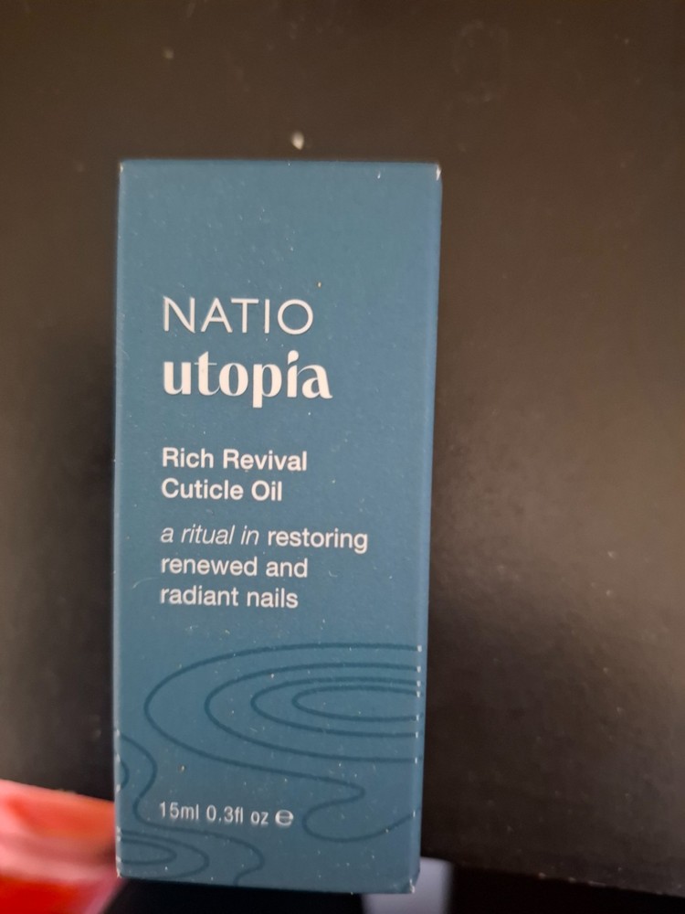 Natio Australia Utopia Rich Revival Cuticle Oil Nail & Cuticle Oil for Nail