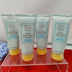 4X Mary Kay Satin Hands Fragrance Free Hand Cream Full Size 3 oz NEW Lot Of 4