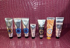 7-L’Occitane Assortment Of Hand & Foot Cream Trio 6- 1 oz each 1- 0.3 Oz.