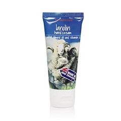 All Natural New Zealand Lanolin Hand Cream with Almond Oil and Vitamin E, 50g