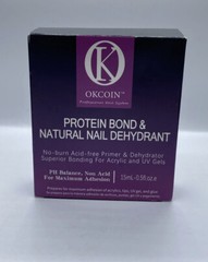 OKCOIN Natural Nail Dehydrant and Protein Bond Primer Prep 0.5oz For Acrylic/Gel