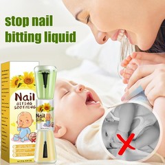 10ml Nail Biting Prevention Polish 2 in 1 Nail Bite Stopper Stop Nail Biting