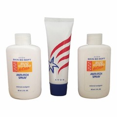 Lot of 3 Avon Silicone Glove Hand Cream + Skin-So-Soft Anti-Itch Refill Sprays