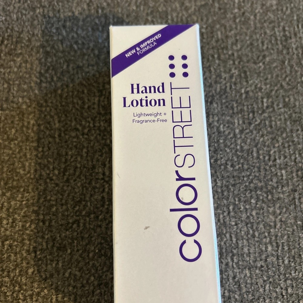 NEW Color Street Hand Lotion Lightweight and fragrance free 1.69 FL OZ