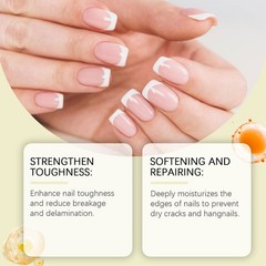 Nail Repair Serum Strengthen Soft Nails Cuticles Hydrate Shine Hand Care