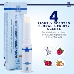 Blue Cross Cuticle Balm Conditioning Stick, 0.05 Ounce (Pack of 1), White