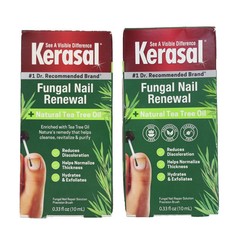 Pack of 2 – Kerasal Fungal Nail Renewal with Tea Tree Oil 0.33 fl oz (10 mL)