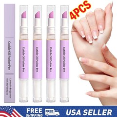3-In-1Cuticle Oil Pusher Pen, Ceramic Cuticle Oil Cuticle Pusher Nail Oil Pen fo