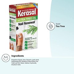 Renewal Nail Repair Solution with Tea Tree Oil for Discolored and Damaged Nai…