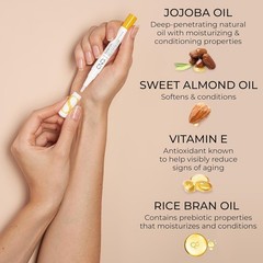 Cuticle Oil Pen Keratin Nail Treatment On-the-Go Travel Size for Nails and
