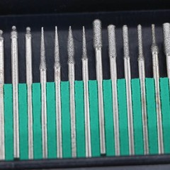 30PCS Practical Emery Grinding Head Grinding Needle Set For Gundam Model Tools