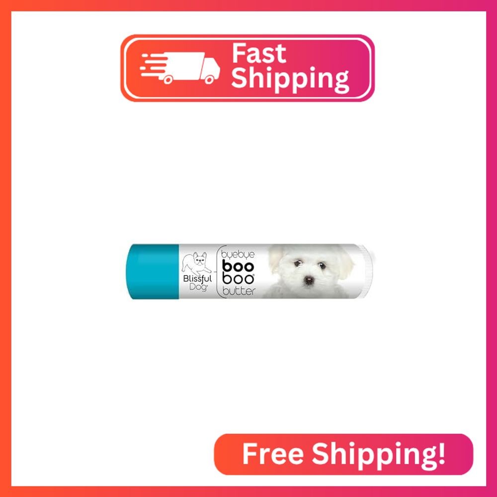 The Blissful Dog .15 oz Tube Maltese Booboo Butter