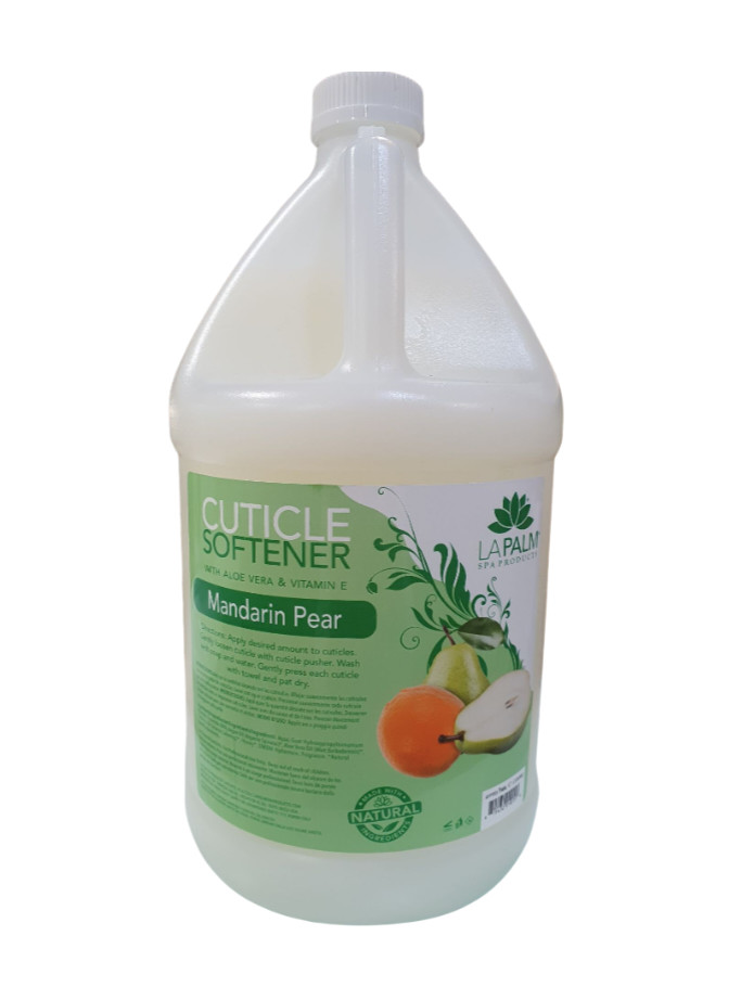 LAPALM – Manicure Cuticle Softener Mandarin Pear – Refill Size 1 Gallon