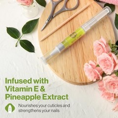 Cuticle Oil Pen with Vitamin E – Nail & Cuticle Moisturizing Oil – Mess-Free