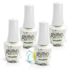 4 Bottles Harmony Gelish Nourish Cuticle Oil 0.5oz