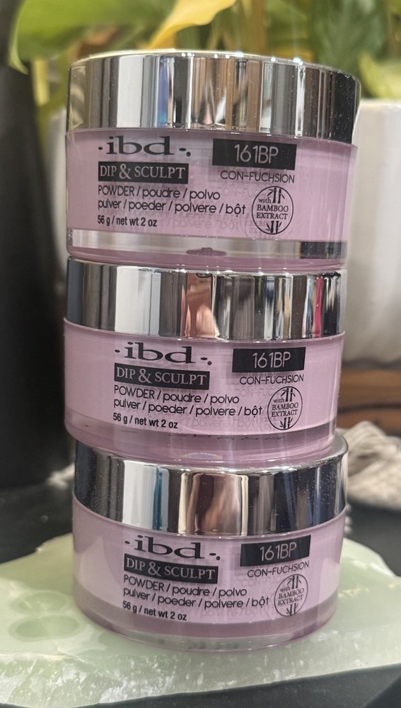 IBD Dip & Sculpt – 2 in 1 Powder with Bamboo Extract – 2oz 161BP Lot Of 3