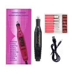 Electric Nail Drill Bits 12File Tool Set Machine Art Manicure Pen Shaper