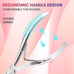 Cuticle Nippers, Pink Cuticle Trimmer Extremely Full Jaw