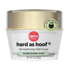 Onyx Hard as Hoof Nail Strengthening Cream Cuticle Growth Stops Split Chip Crack