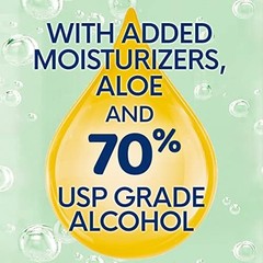 Germ-X Hand Sanitizer Gel with Aloe and Vitamin E | Moisturizing | No Rinse Form