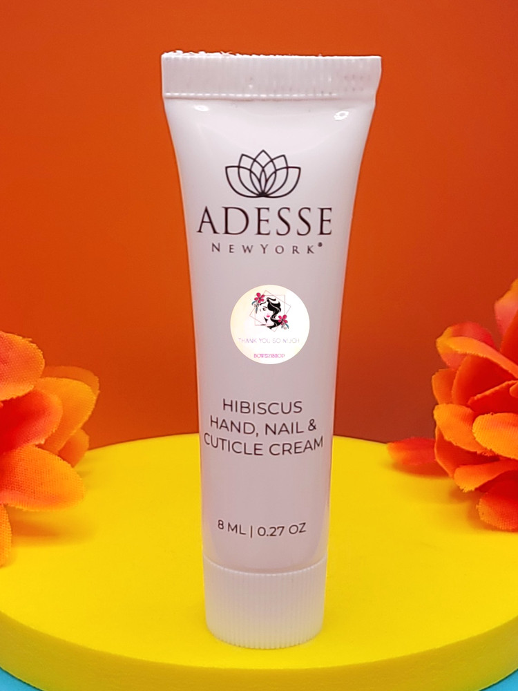 Adesse New York Hibiscus Hand, Nail & Cuticle Cream 0.27 fl oz Trial Size Sealed