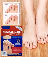Fungal Nail Patches Ingrown Toe Nail Remover 21 Pcs Overnight Nail Repair