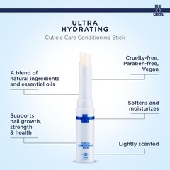 Blue Cross Cuticle Balm Conditioning Stick, 0.05 Ounce (Pack of 1), White
