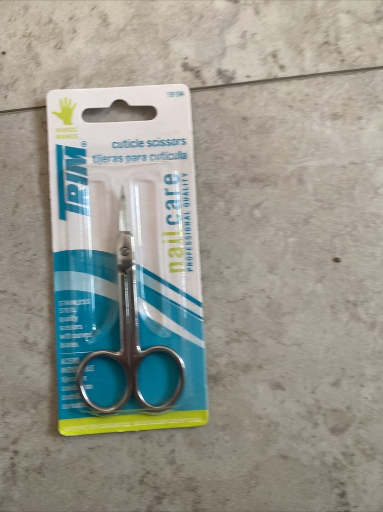 NEW Trim Professional Quality Stainless Steel Cuticle Scissors