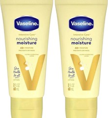 2 PACK Vaseline Essential Healing Hand and Body Nourishing Moisture Lotion 2 oz