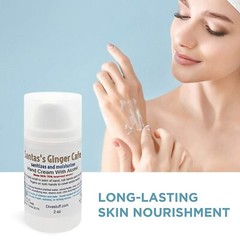 Diva Stuff Hand Cream with 70% Isopropyl Alcohol, 2oz Bottle (Santas Ginger Cafe