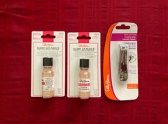 Lot of 3 Sally Hansen Nail Products: 2x Hard As NailsTreatment + ToeNail Clipper