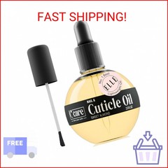 C CARE Sweet Almond Cuticle Oil for Nails, 2.5 oz – Overnight Cuticle Repair Oil