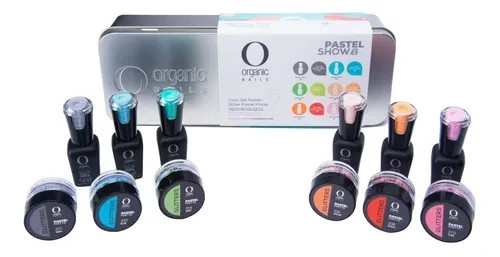 Pastel Show Color Gel Kit Con 6 colores pequeños de 7.5 ml. ea SET#1