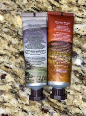2 TUSCAN HILLS Hand Cream Tuscan Inspired FRENCH LAVENDER& Vanilla Almond