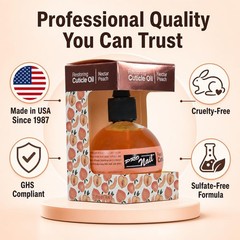 PRONAIL Cuticle Oil – 6-Botanical Blend Nail & 2.5 Fl Oz (Pack of 1)